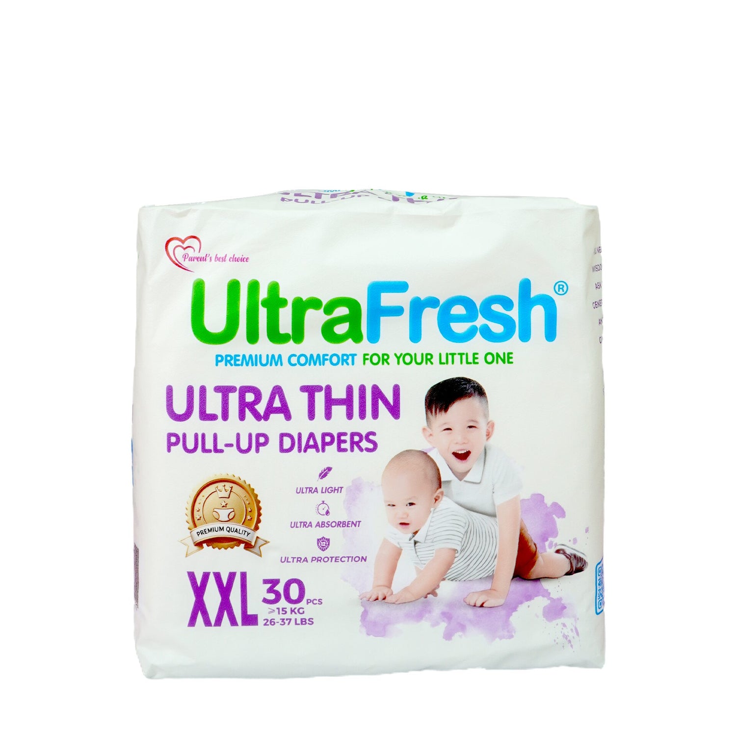 UltraFresh Pull-Up Diapers Scribble Design Edition - XXL