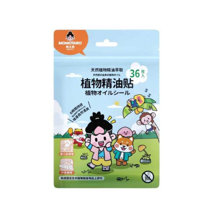 Momotaro Natural Plant Essential Mosquito Repellent Patches 36 pcs