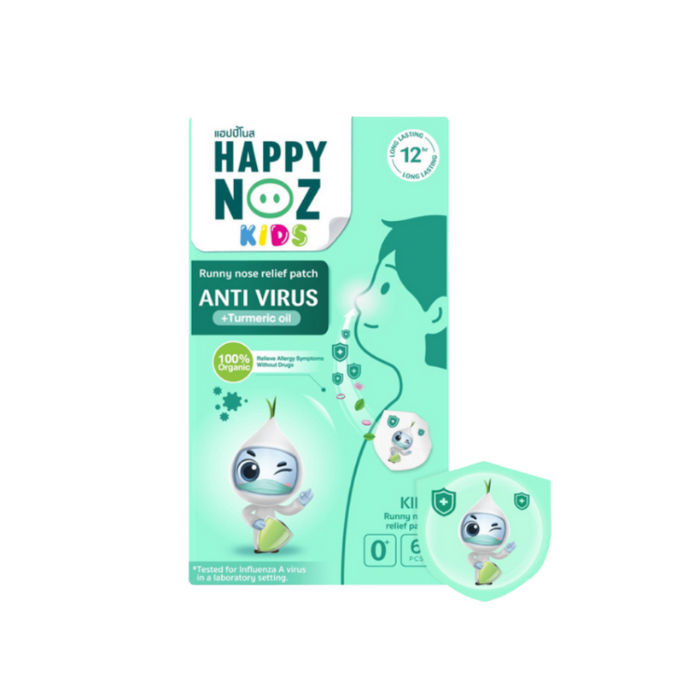 Happy Noz Organic Onion Sticker Anti - Virus 6's