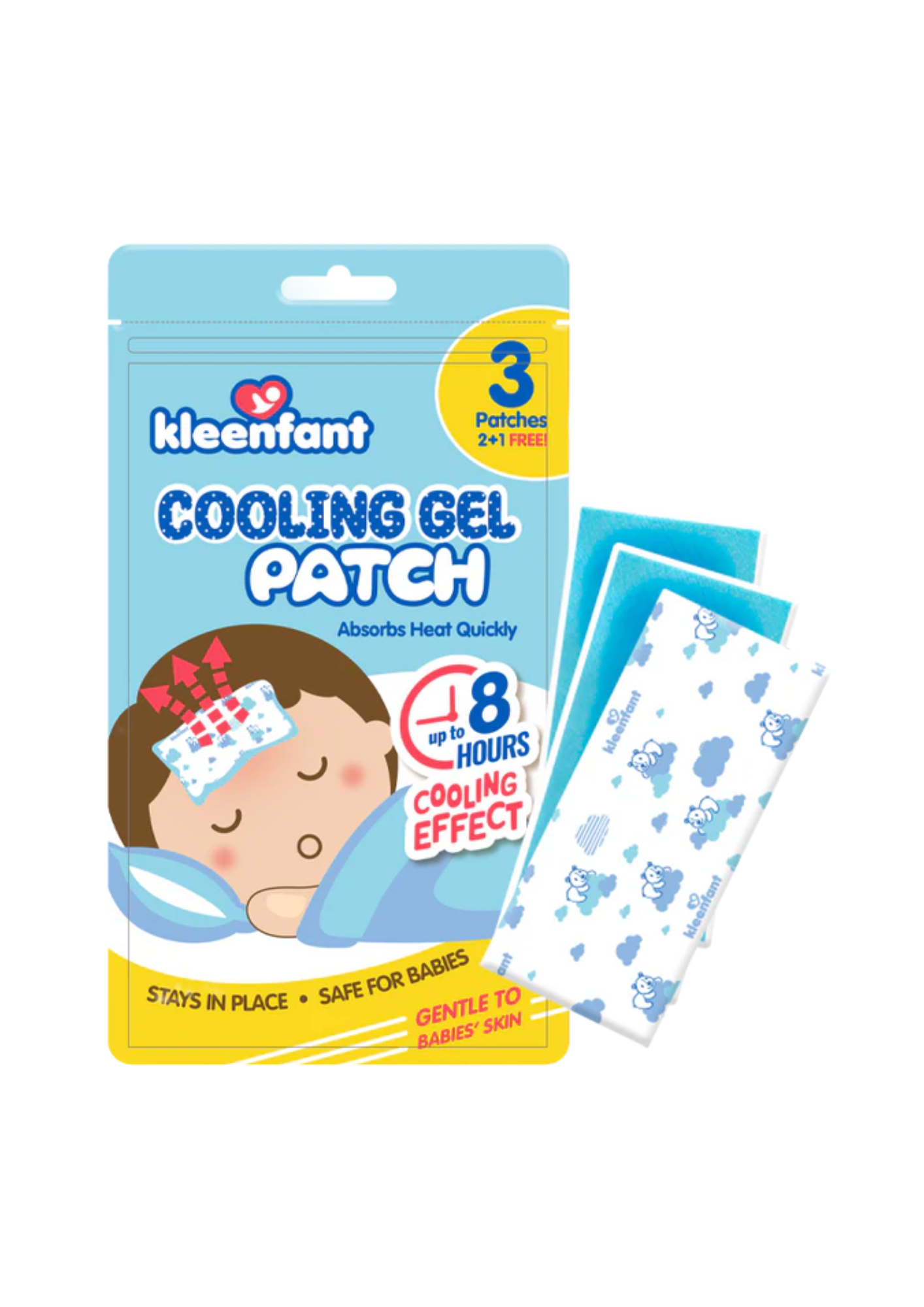 Kleenfant Cooling Gel Patch 3s