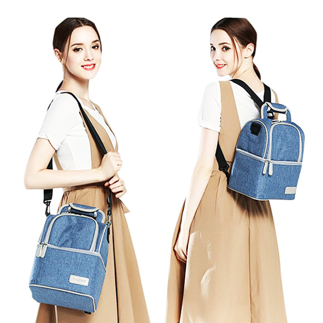 V-Coool Cooler Bag Deluxe Love House - Blue