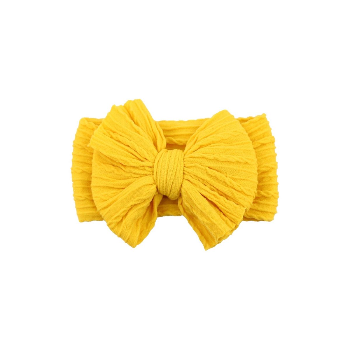 Blooming Wisdom Via Headband - Mustard