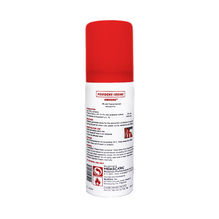 Fast Aid Vinodine® 50 ml (Red Canister)