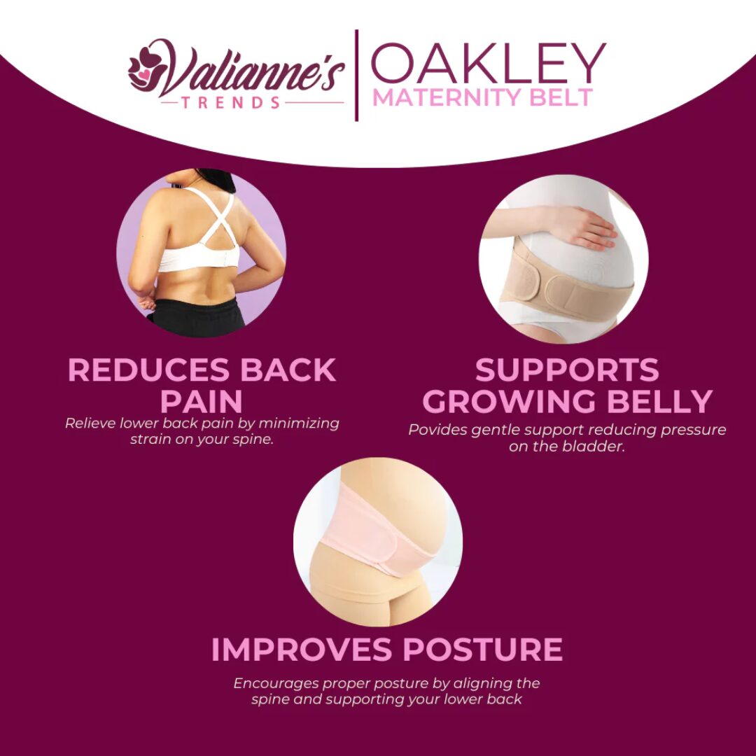 Valianne's Trends Oakley Maternity Belt - Beige (One Size)
