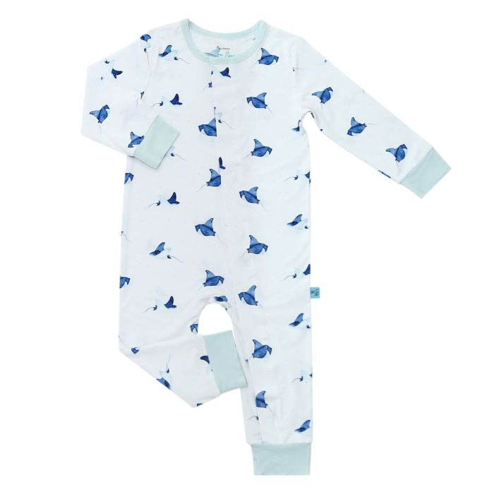 Zeno Bear Magnetic Bamboo Romper