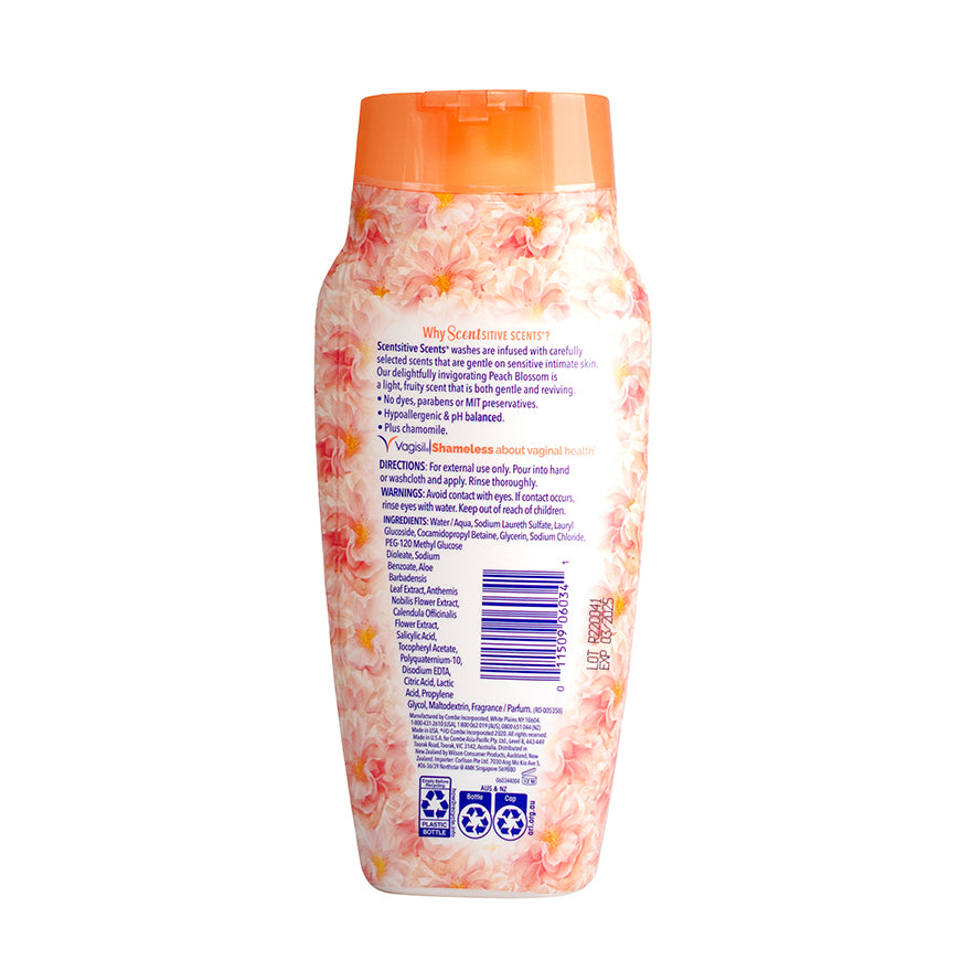 Vagisil Scentsitive Scents - Peach Blossom Femwash 354 ml