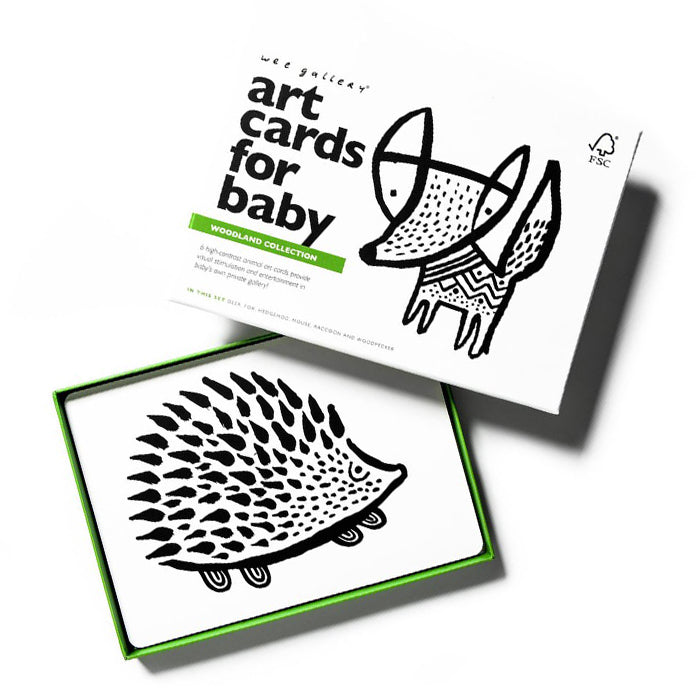 Wee Gallery Art Cards For Baby - Woodland Collection