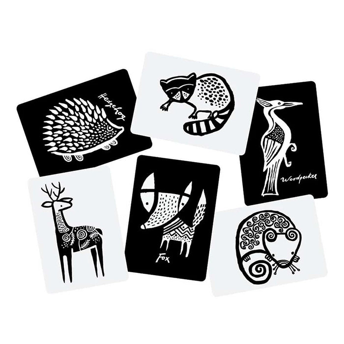 Wee Gallery Art Cards For Baby - Woodland Collection