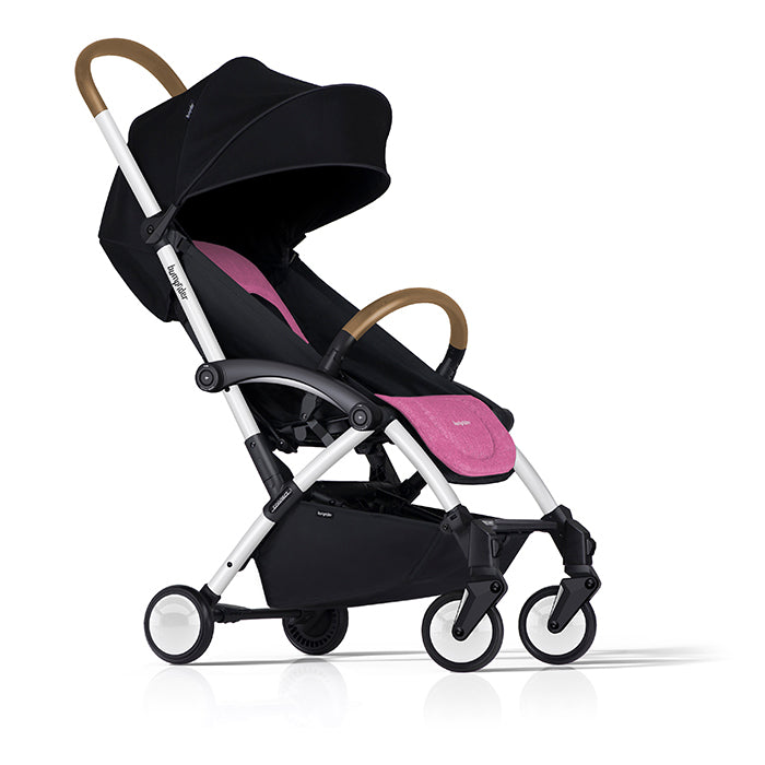 Bumprider Connect Stroller White-Pink