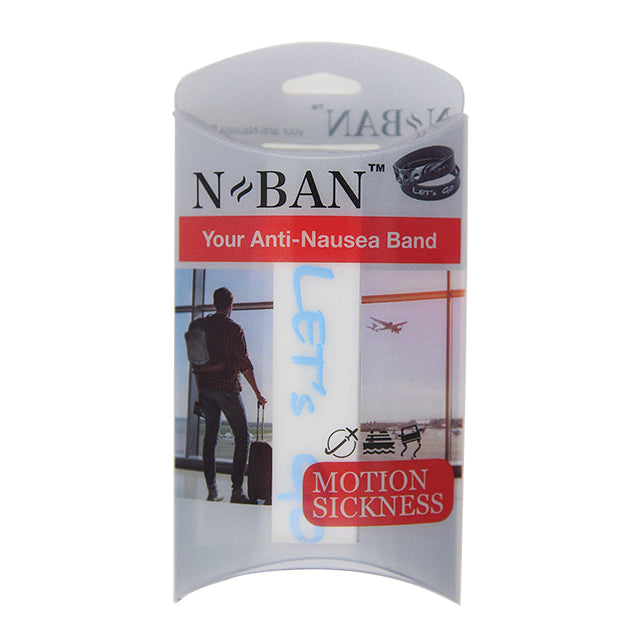 NBAN Anti-Nausea Band - White