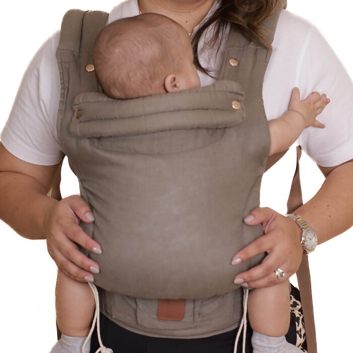 Zima Linen Baby Carrier - Yakap (Taupe)