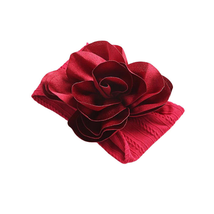 Blooming Wisdom Ysabel Headwrap - Wine Red