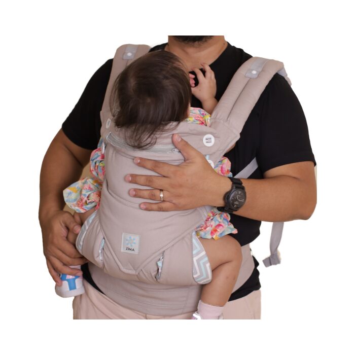 Zima Ergonomic Baby Carrier - Gray