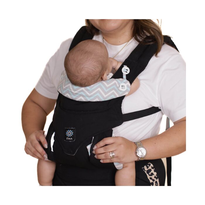 Zima Ergonomic Baby Carrier - Black