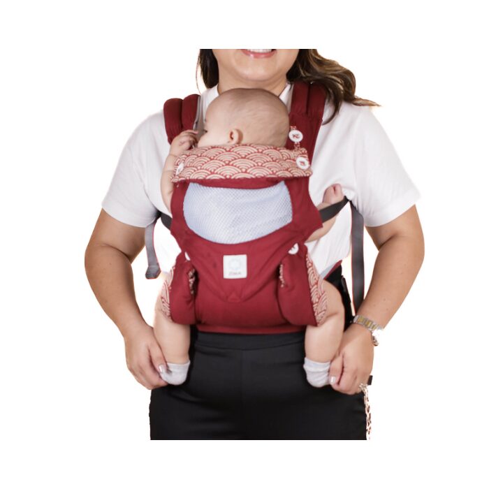 Zima Mesh Baby Carrier - Akane (Crimson Red)