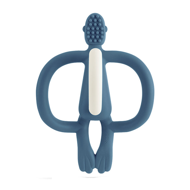 Matchstick Monkey Teething Toy Original Version – Airforce Blue