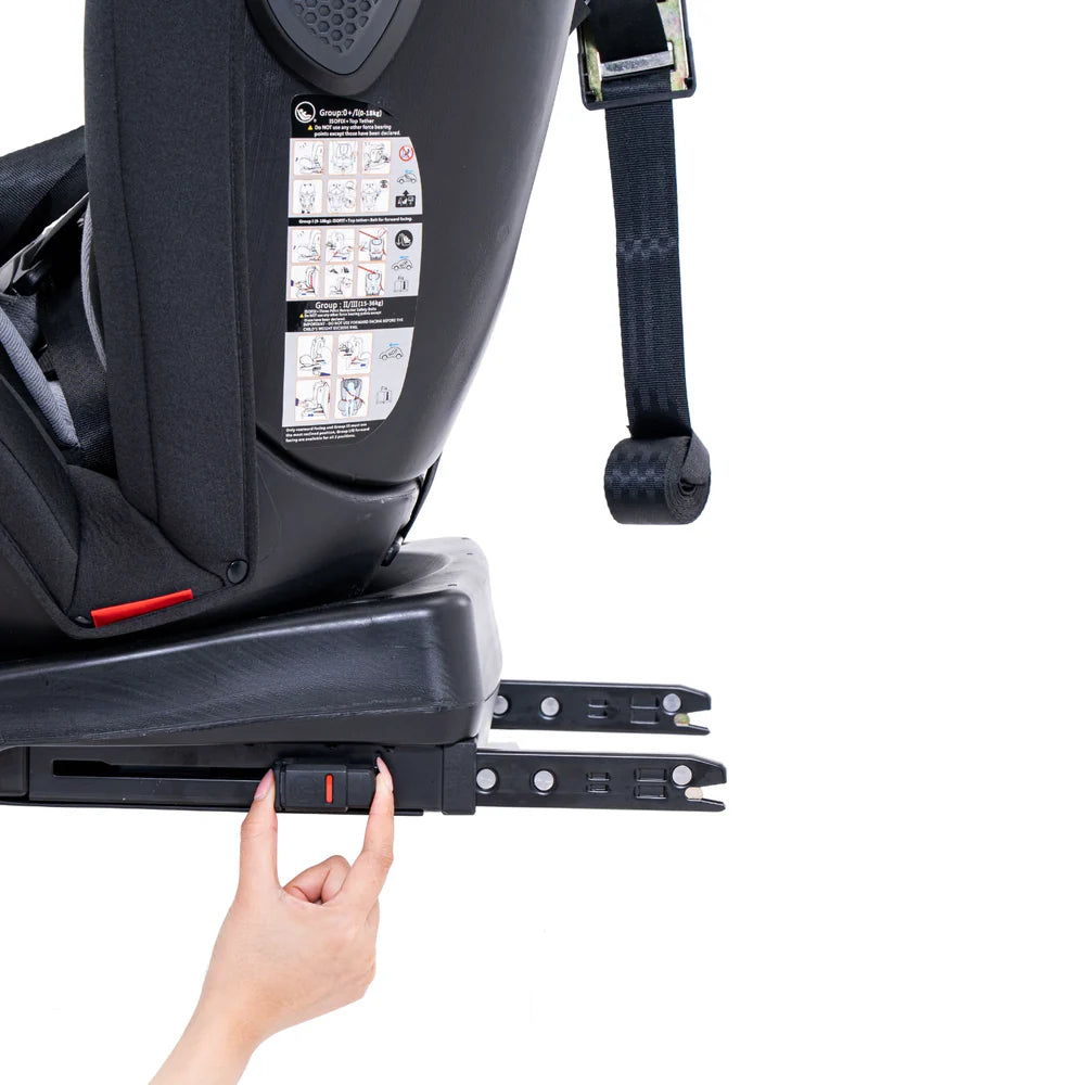 Jovikids Angela Isofix with Top Tether, 360 Degree Swivel Car Seat