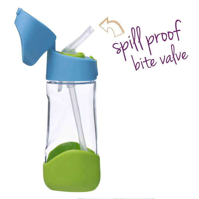 B.box Drink Bottle (for 9m+) 450ml/15oz - Ocean Breeze