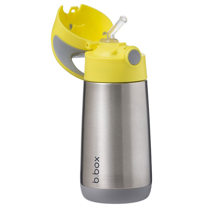 B.Box Insulated Drink Bottle 350ml - Lemon Sherbert
