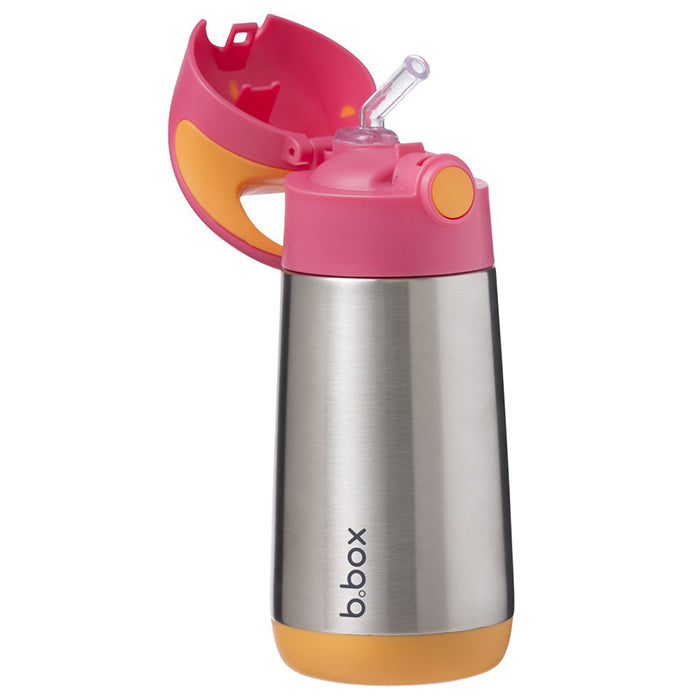 B.Box Insulated Drink Bottle 350ml - Strawberry Shake