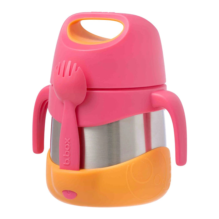 B.box Insulated Food Jar (for 6m+) - Strawberry Shake