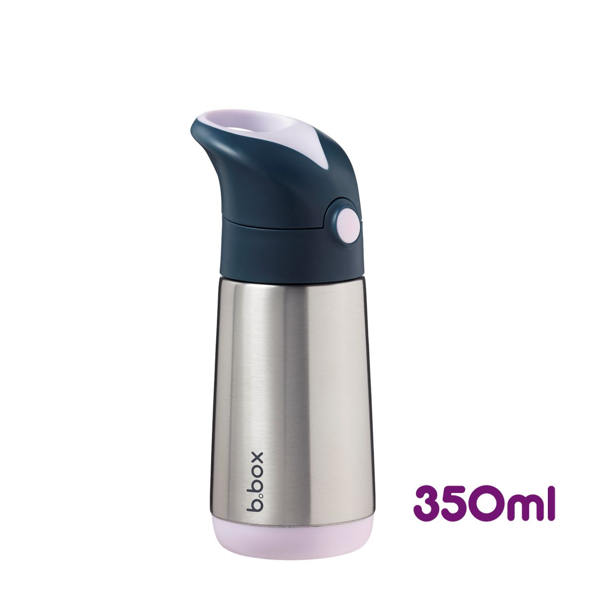 B.box Insulated Bottle 350ml - Indigo Rose