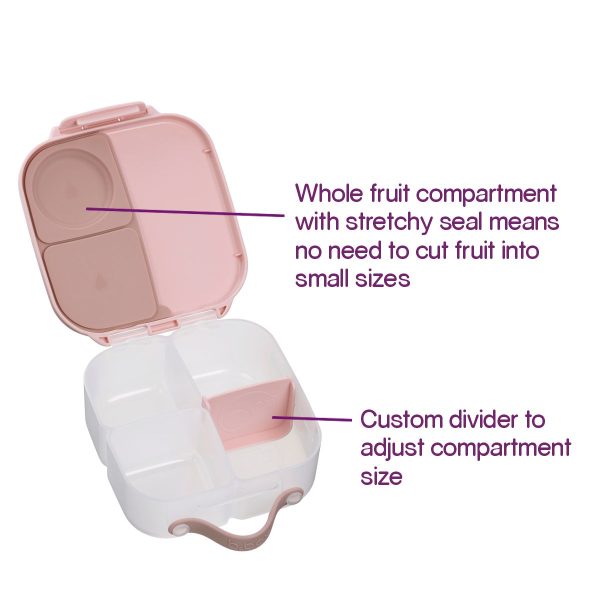 B.box Mini Lunchbox - Blush