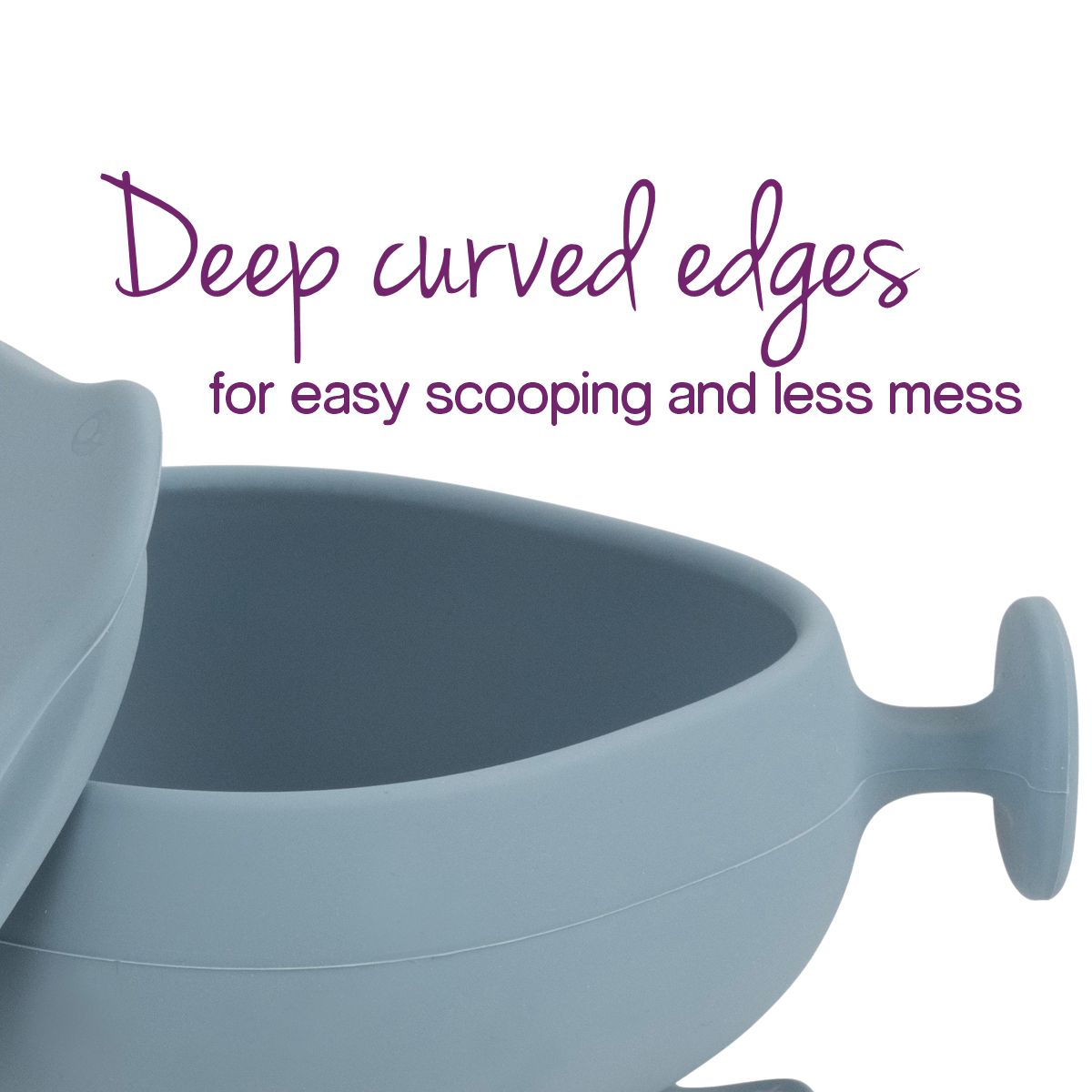 B.box Silicone Bowl With Lid - Ocean