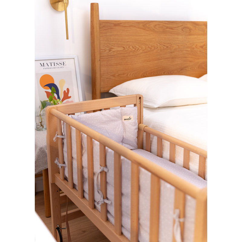 Geuther Betty Bumpers - Gray with Dots