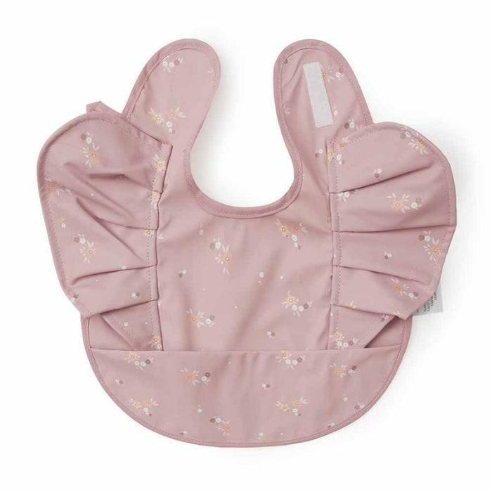 Snuggle Hunny Bib Frill Print - Daisy
