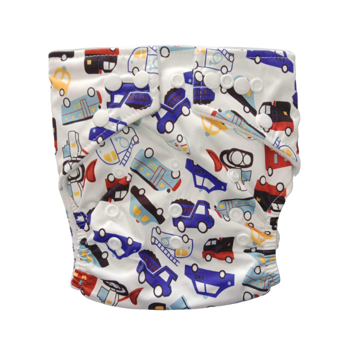 Next 9 Cloth Diaper - Big Cars