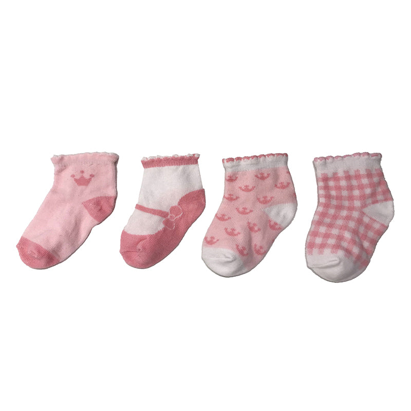 Enfant Organic Socks - Pink 4's