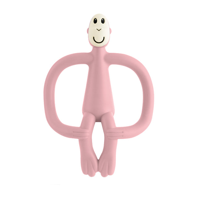 Matchstick Monkey Teething Toy Original Version – Dusty Pink