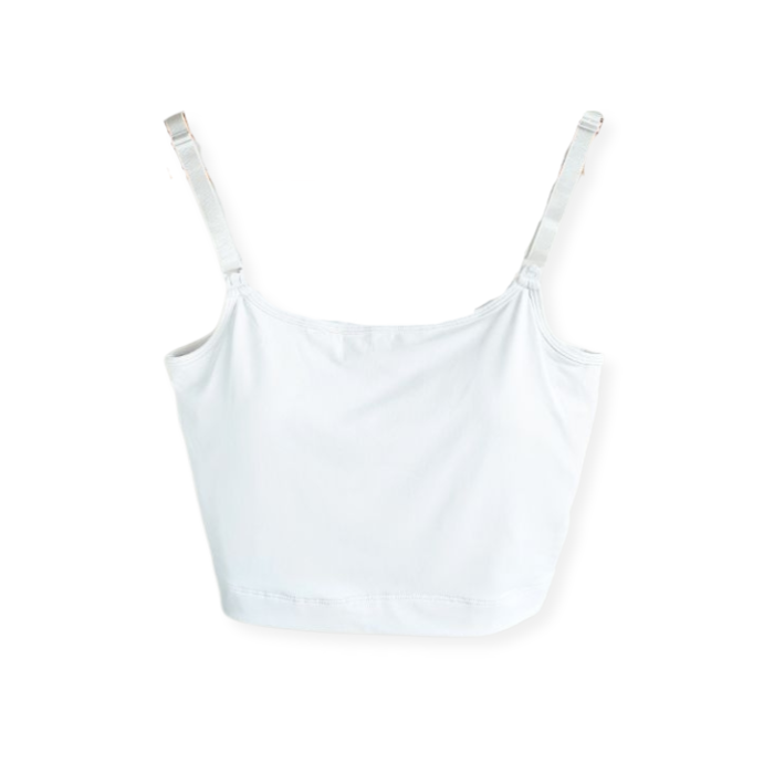 Elation Nursing and Hands-free Pumping Cami in White
