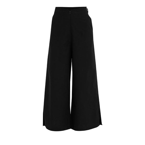 Mum and Tuck Annie High-waisted Wide Leg Pants - Black