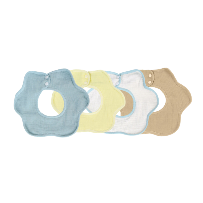 Swaddies Cloud Drool Bib (set of 4) - For Boys