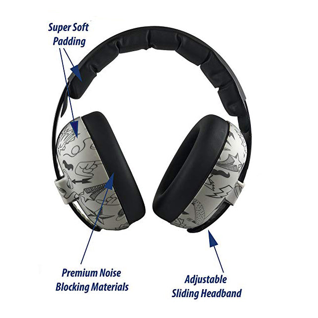 Banz Baby Earmuffs - Graffiti