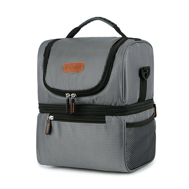V-Coool Continental Double Ice Bag - Gray