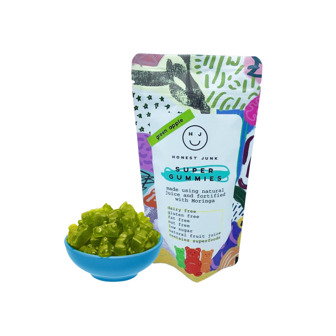 Honest Junk Green Apple Super Gummies