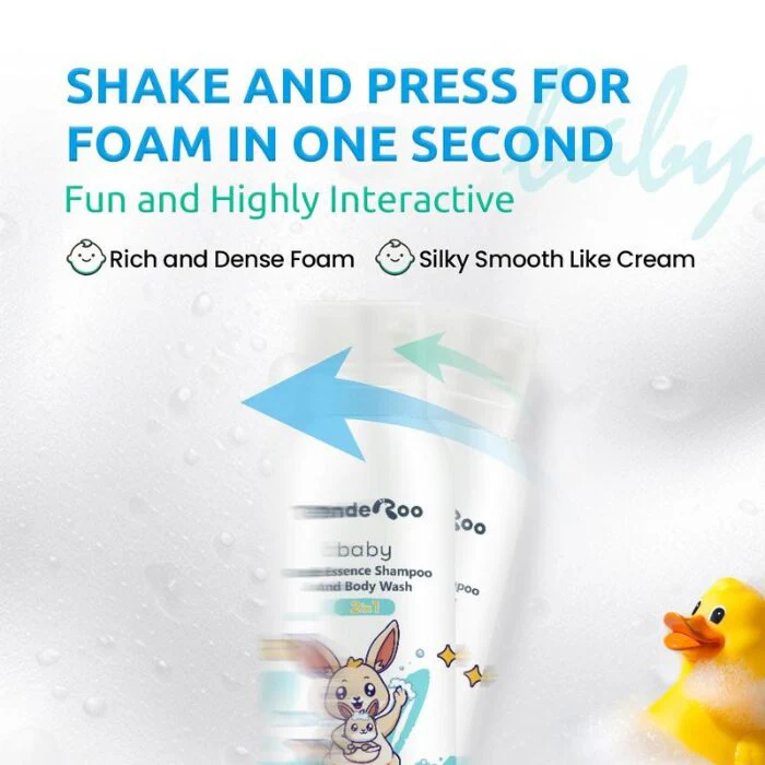 TendeRoo Baby Rice Essence 2-in-1 Shampoo and Body Wash 200ml