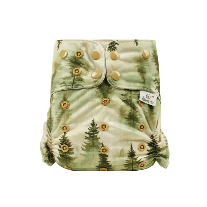 Aimerie Econo Cloth Diaper with 4-layer Charcoal Insert