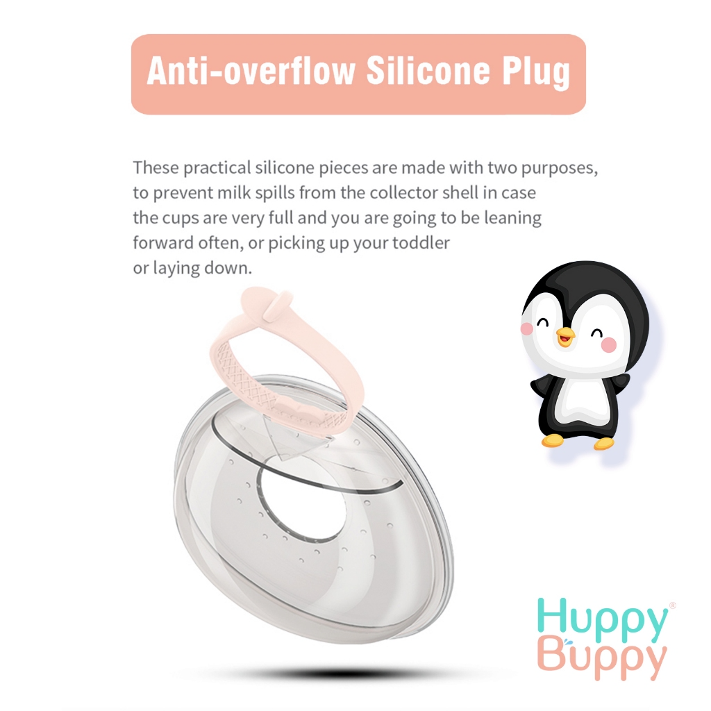 Huppy Buppy Breast Shells Milk Collector