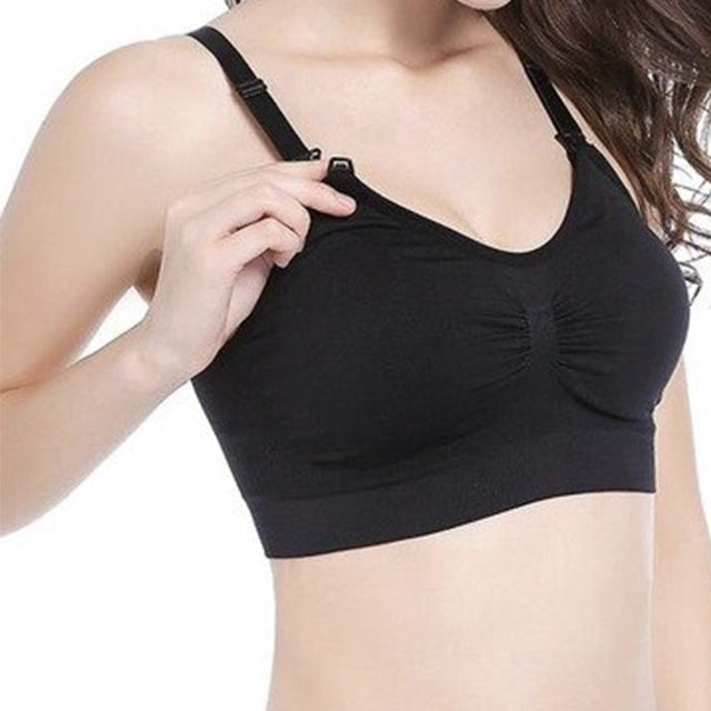 Yabyab Irene Handsfree Nursing Pump Bra with Bra Extender - Black