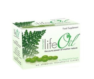 Malungai LifeOil Food Supplement 500mg 60 Caps