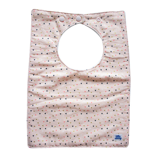 Little Cocoy Feeding Bib - Denim Floral Set