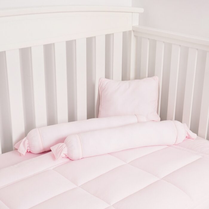 Mambo 5pcs Comforter and Fitted sheet Set - Baby pink