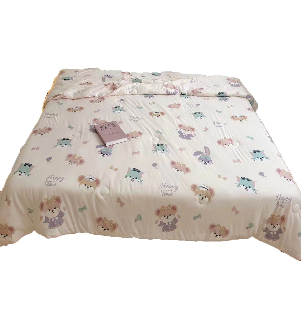 Mambo 6 Layer Pure Organic Bamboo Quilt Kids Blanket - Duffy