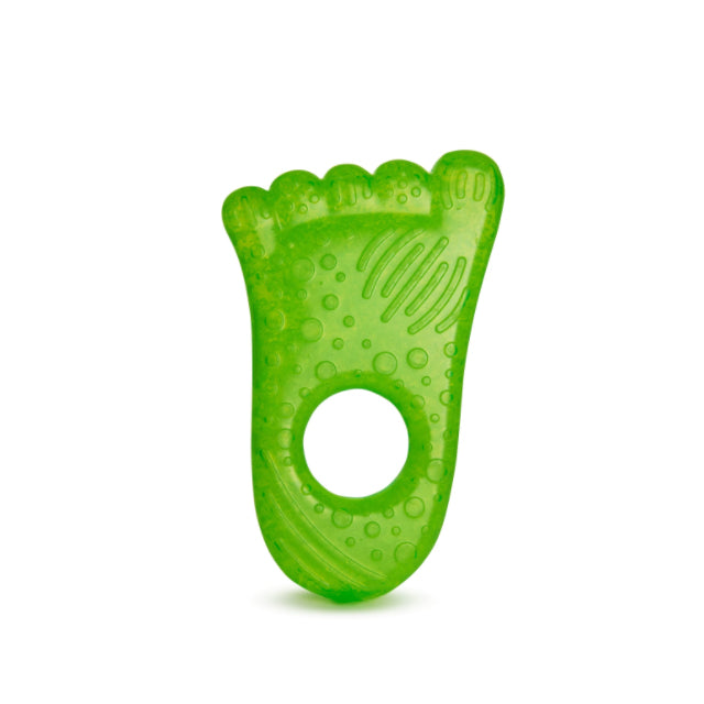 Munchkin Chewy Teether Toy Foot - Green