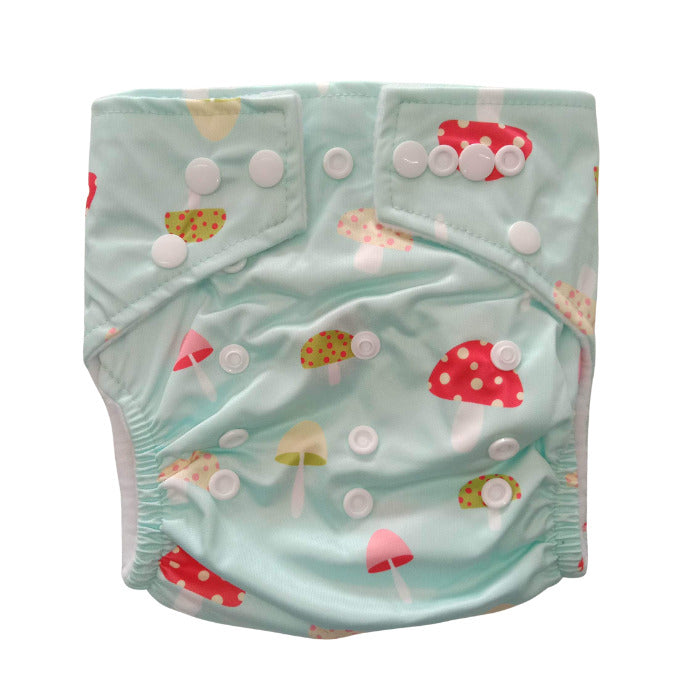 Next 9 Cloth Diaper - Mushrooms