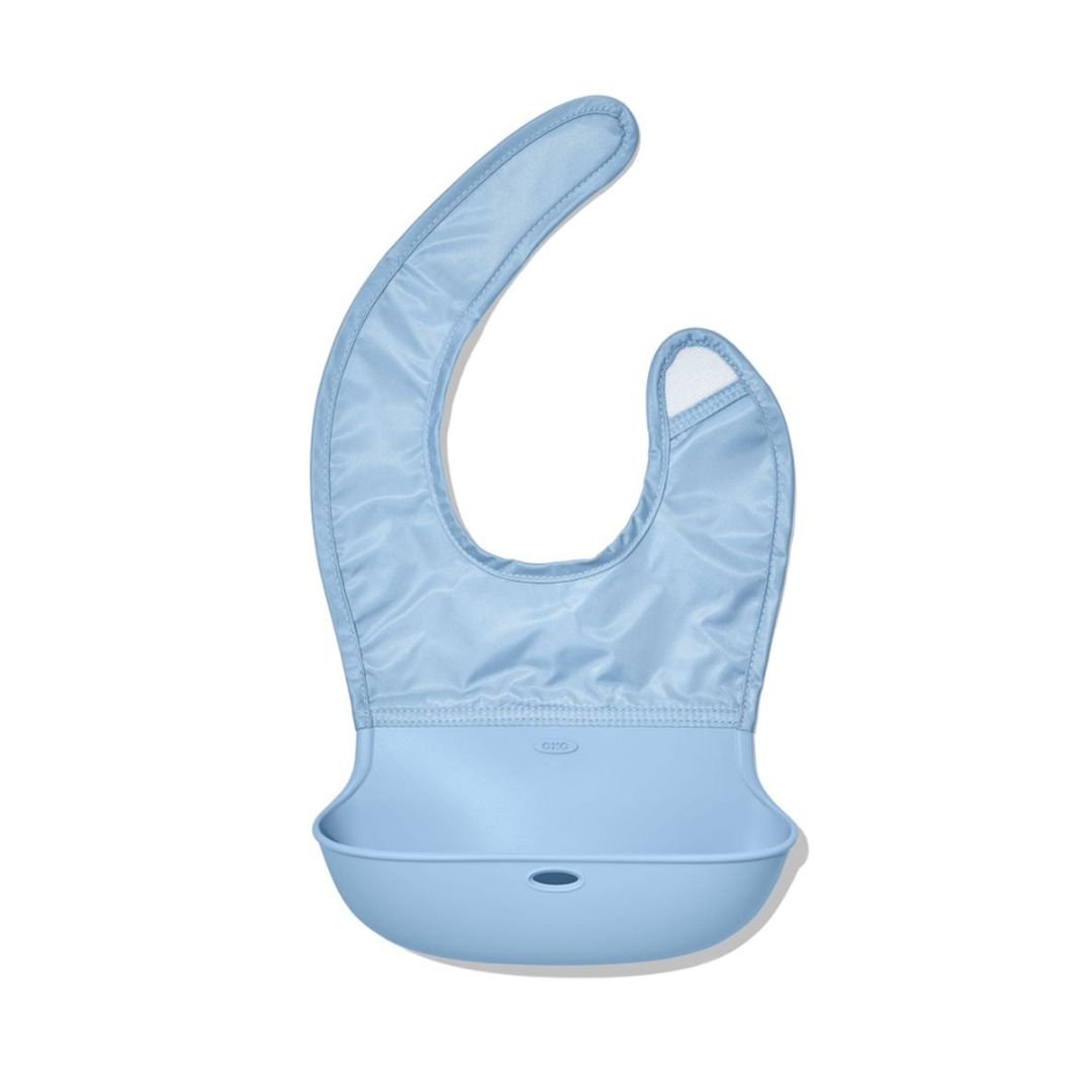 Oxo Tot Roll-Up Bib - Dusk